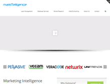 Tablet Screenshot of markitelligence.com